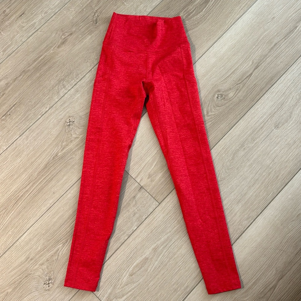 Offline by Aerie women’s the hugger hi rise red leggings size XS